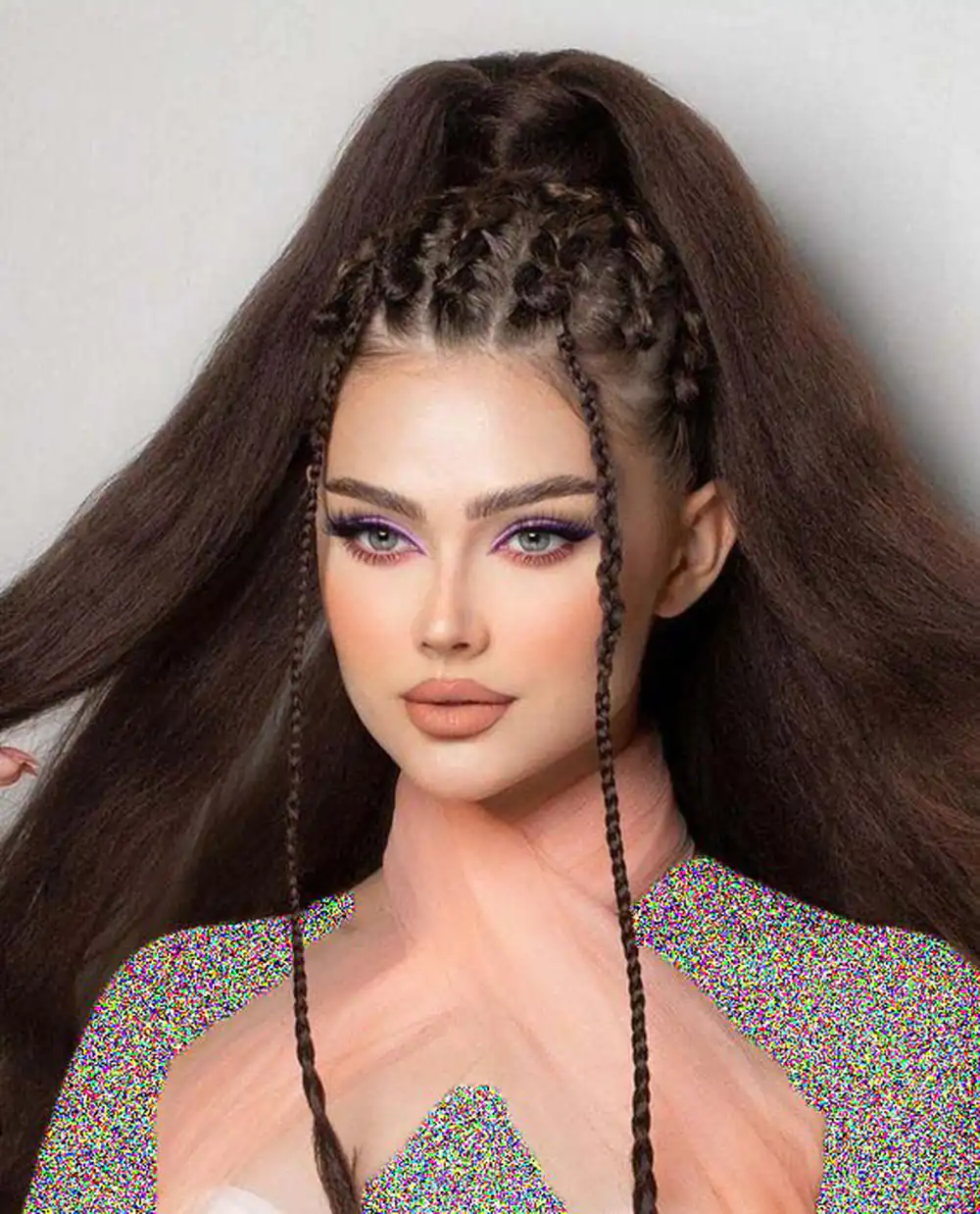 مدل شینیون ساده شیک