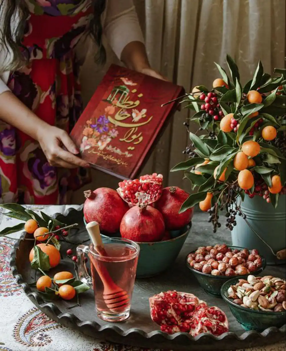 تزیین شب یلدا عروس
