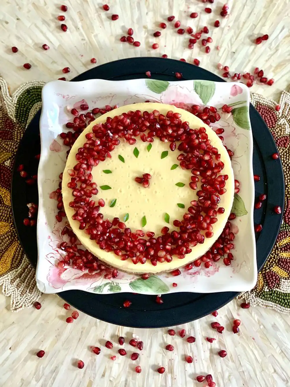 کیک شب یلدا ساده