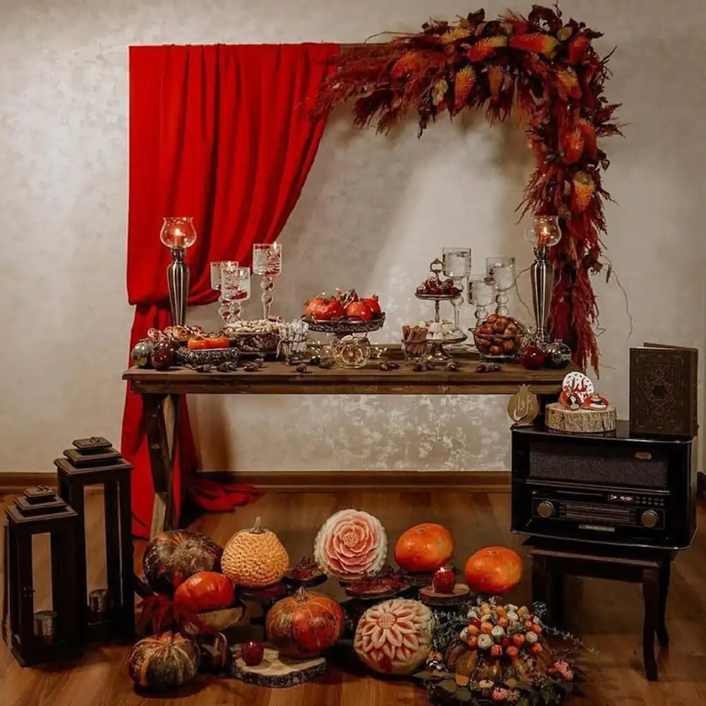 جدیدترین تزیینات شب یلدا برای عروس