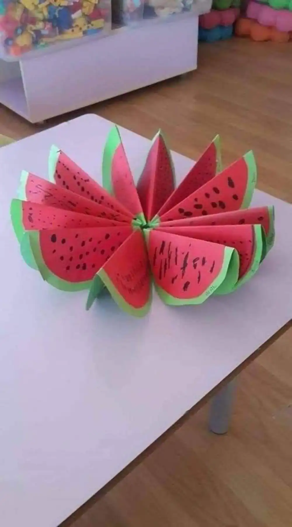 کاردستی شب یلدا برای مدرسه