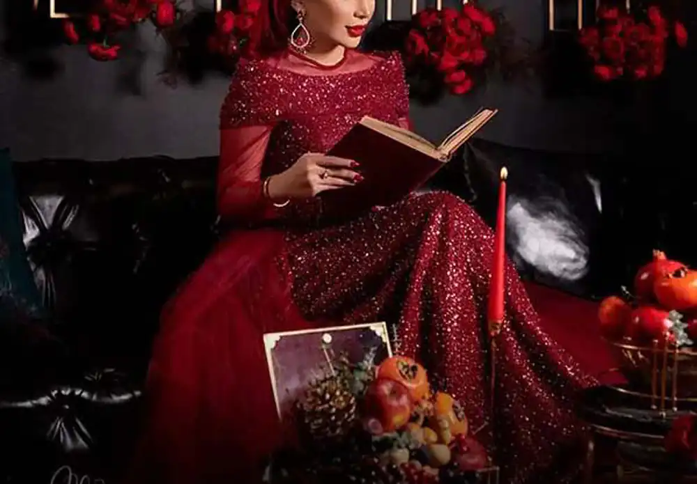 لباس شب یلدا برای عروس