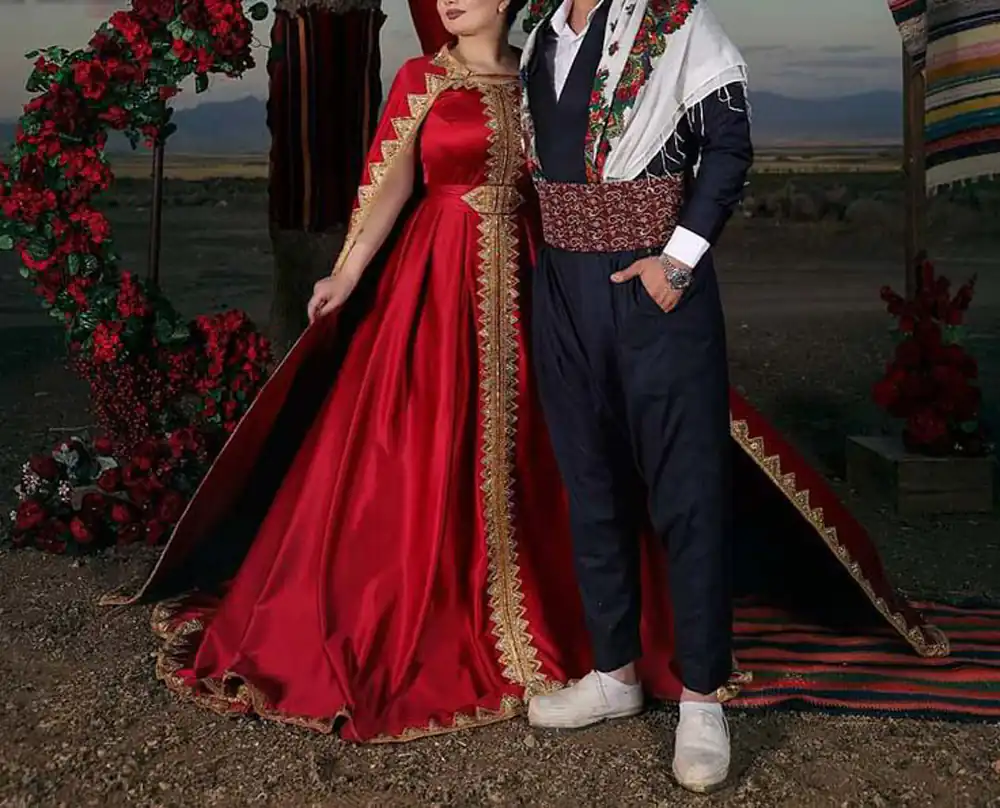 لباس شب یلدا برای عروس اینستاگرام