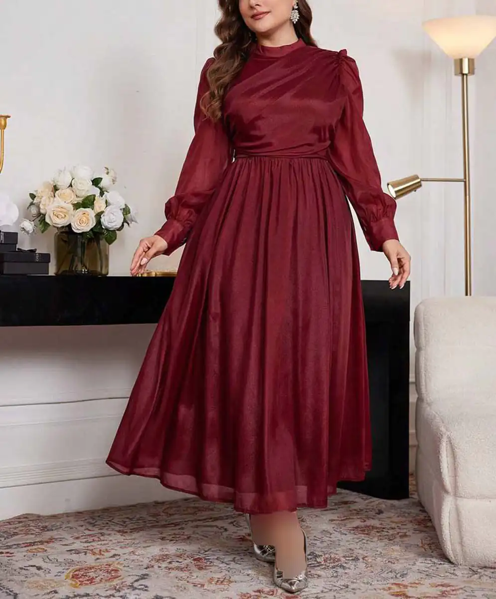 لباس شب یلدا برای افراد چاق