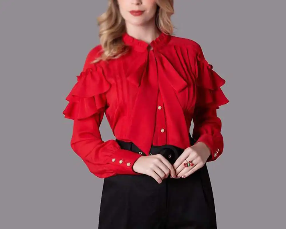 مدل شومیز یلدایی دخترانه