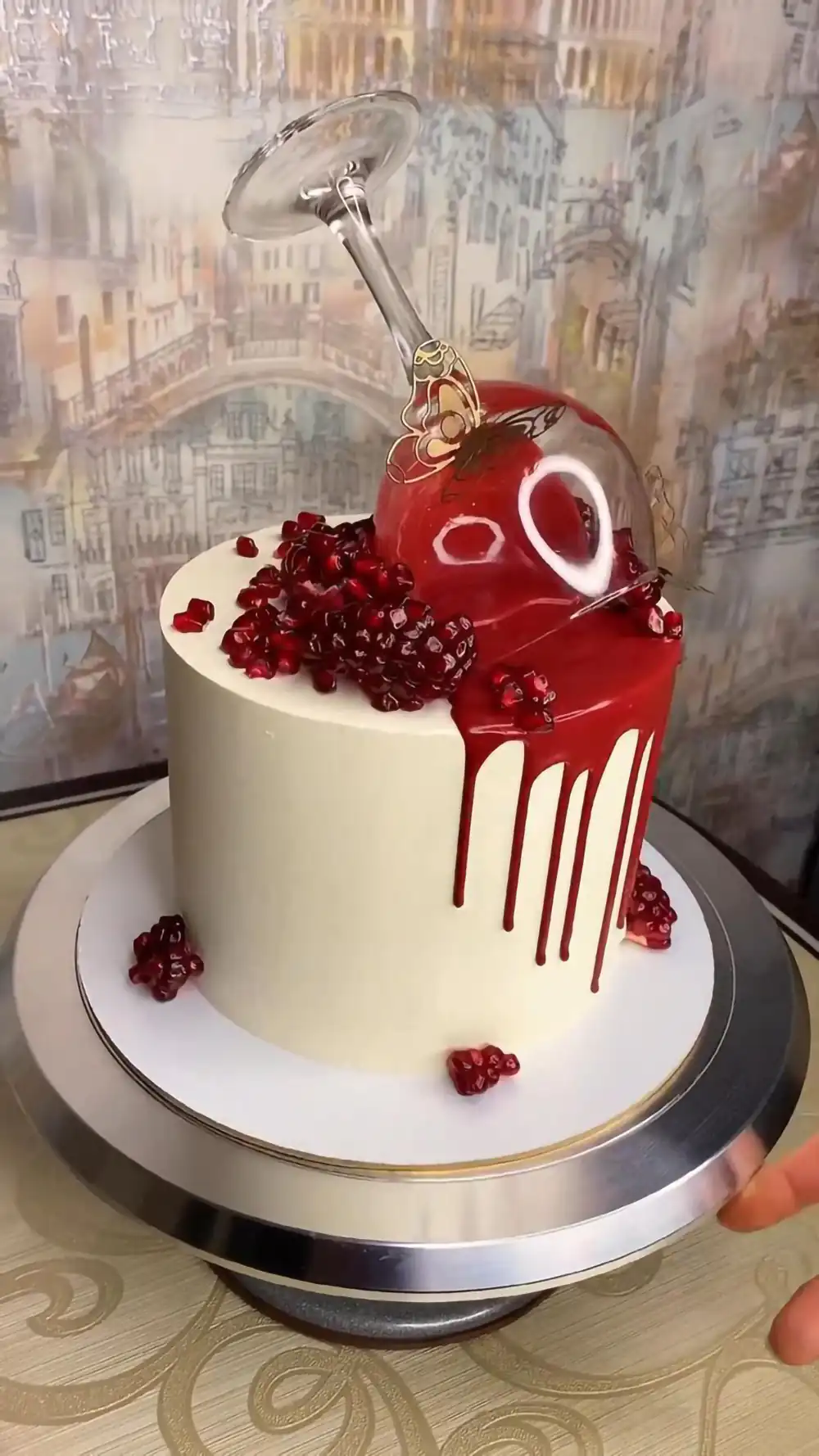 قشنگ ترین کیک شب یلدا