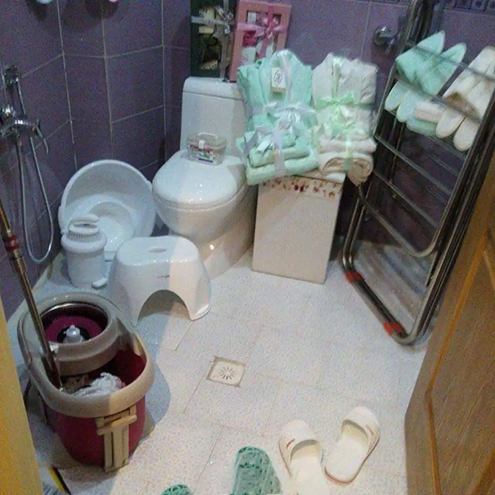 سرویس حمام و دستشویی عروس