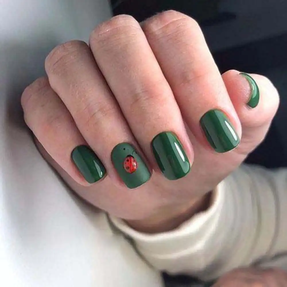 طرح ناخن شب یلدا ساده