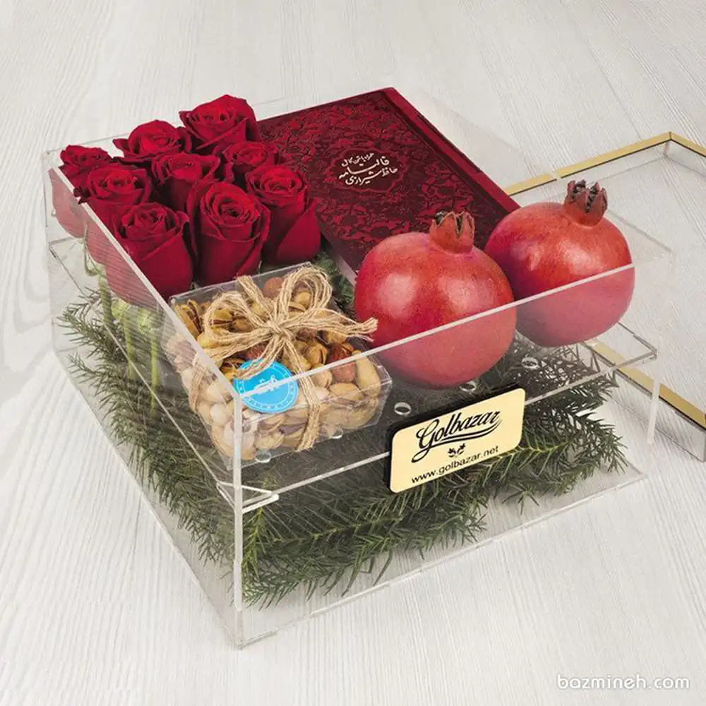 تزیین انار برای شب یلدای عروس