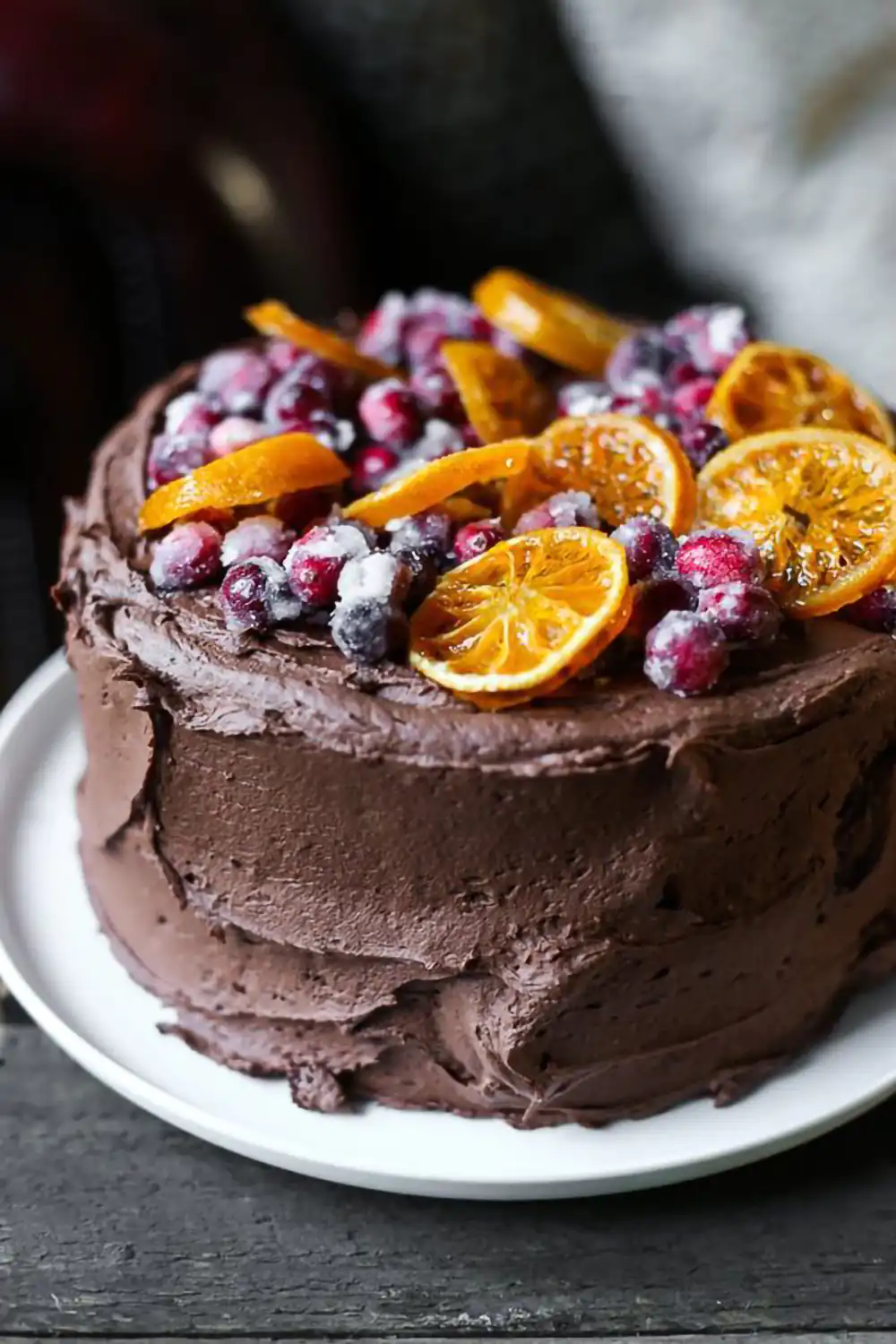 تزیین کیک شب یلدا خانگی