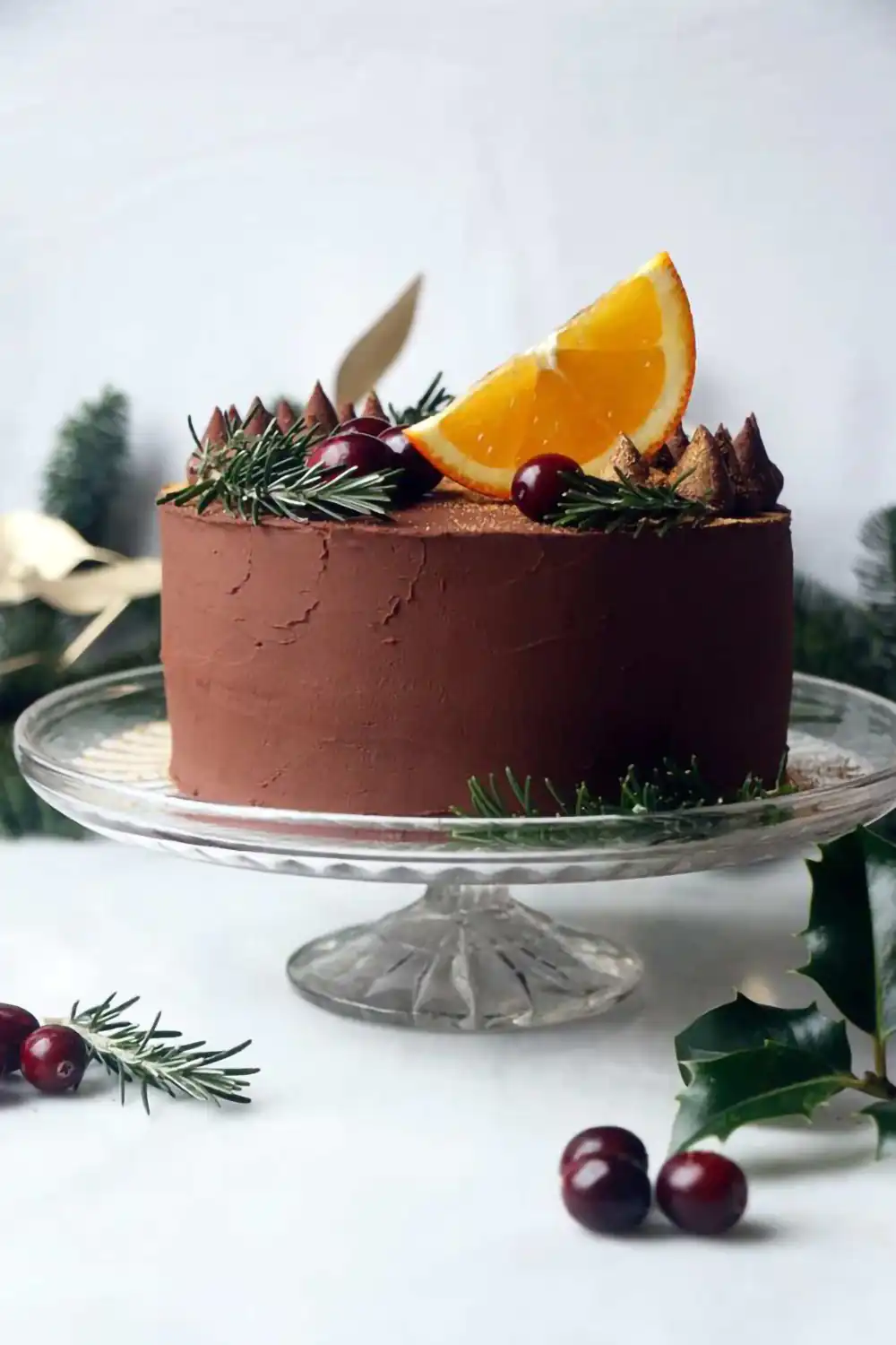تزیین کیک شب یلدا خانگی