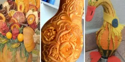 تزیین کدو تنبل متنوع ترین ایده های ناب پینترستی برای شب یلدا