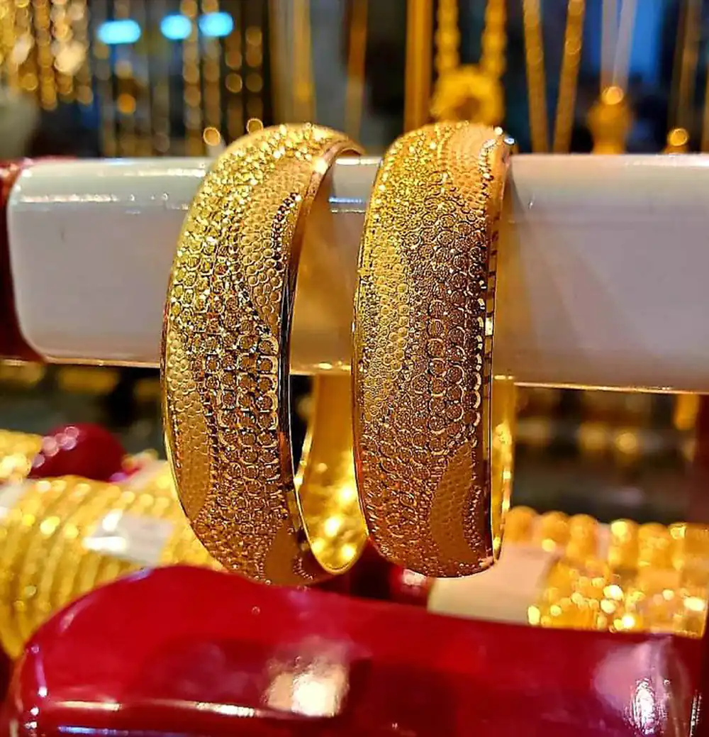 مدل النگو طلا جدید عروس پهن