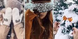 عکس پروفایل زمستانی لاکچری شیک و دخترانه برای زمستان امسال