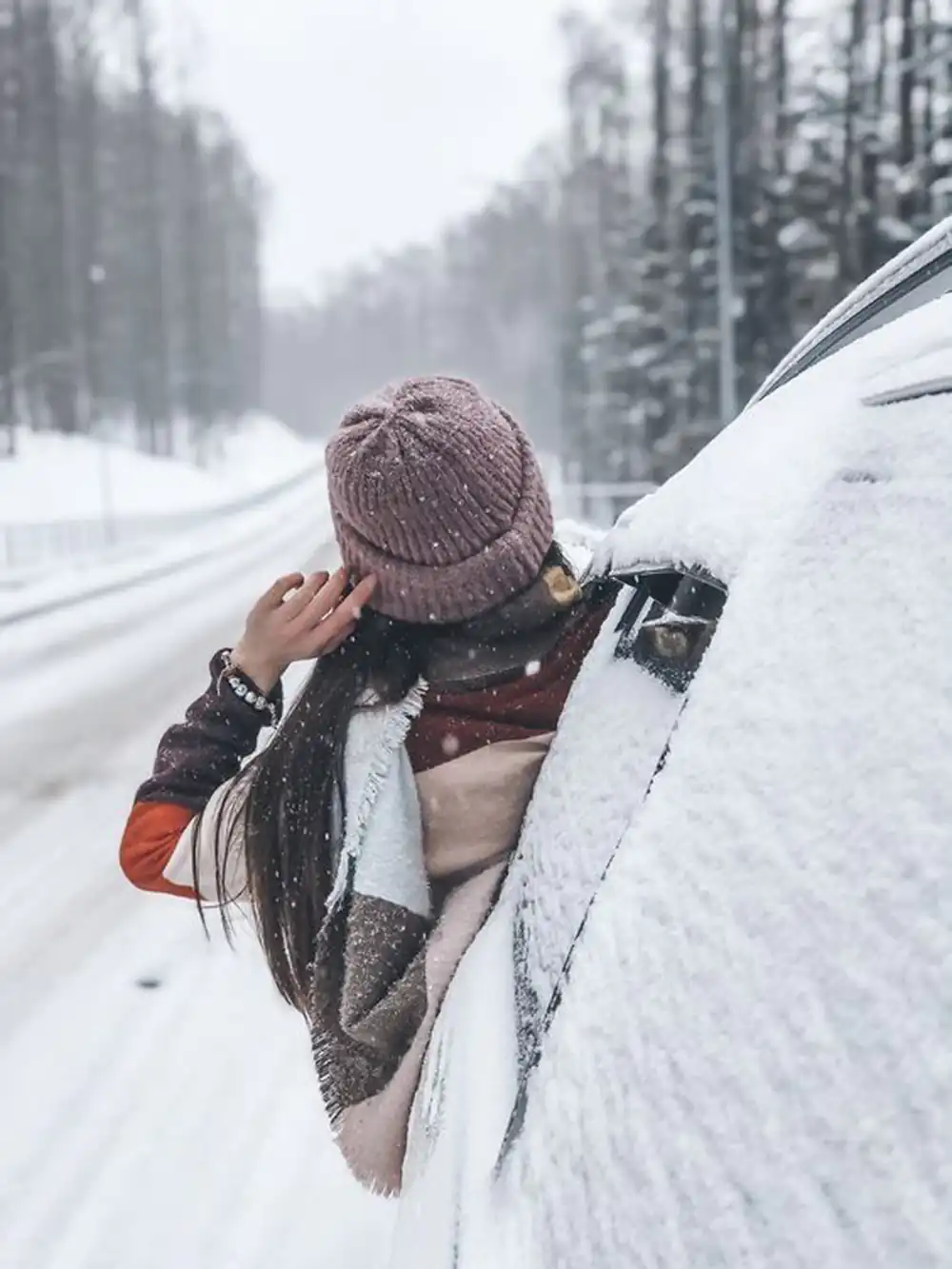 عکس پروفایل زمستانی لاکچری