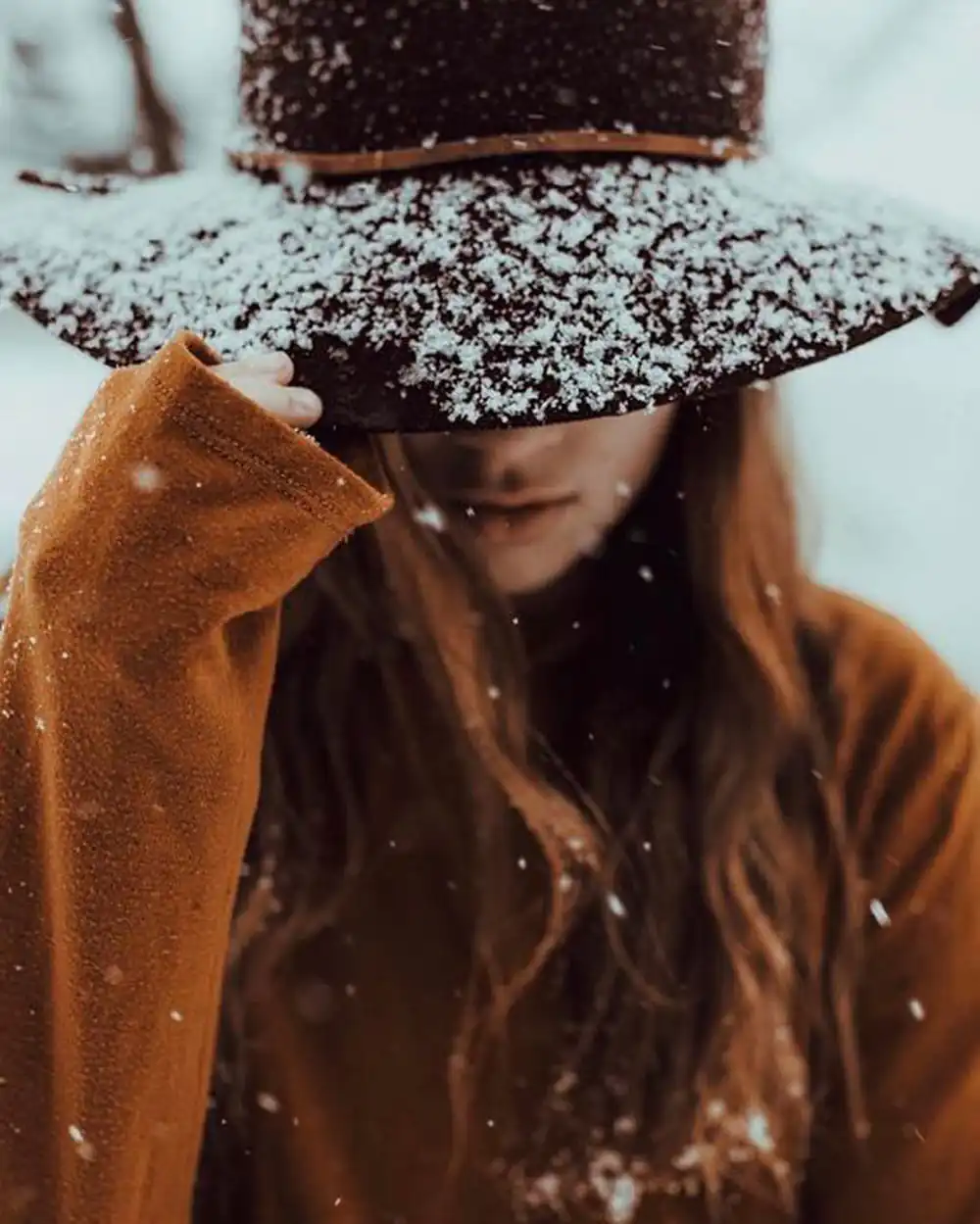 عکس پروفایل زمستانی لاکچری