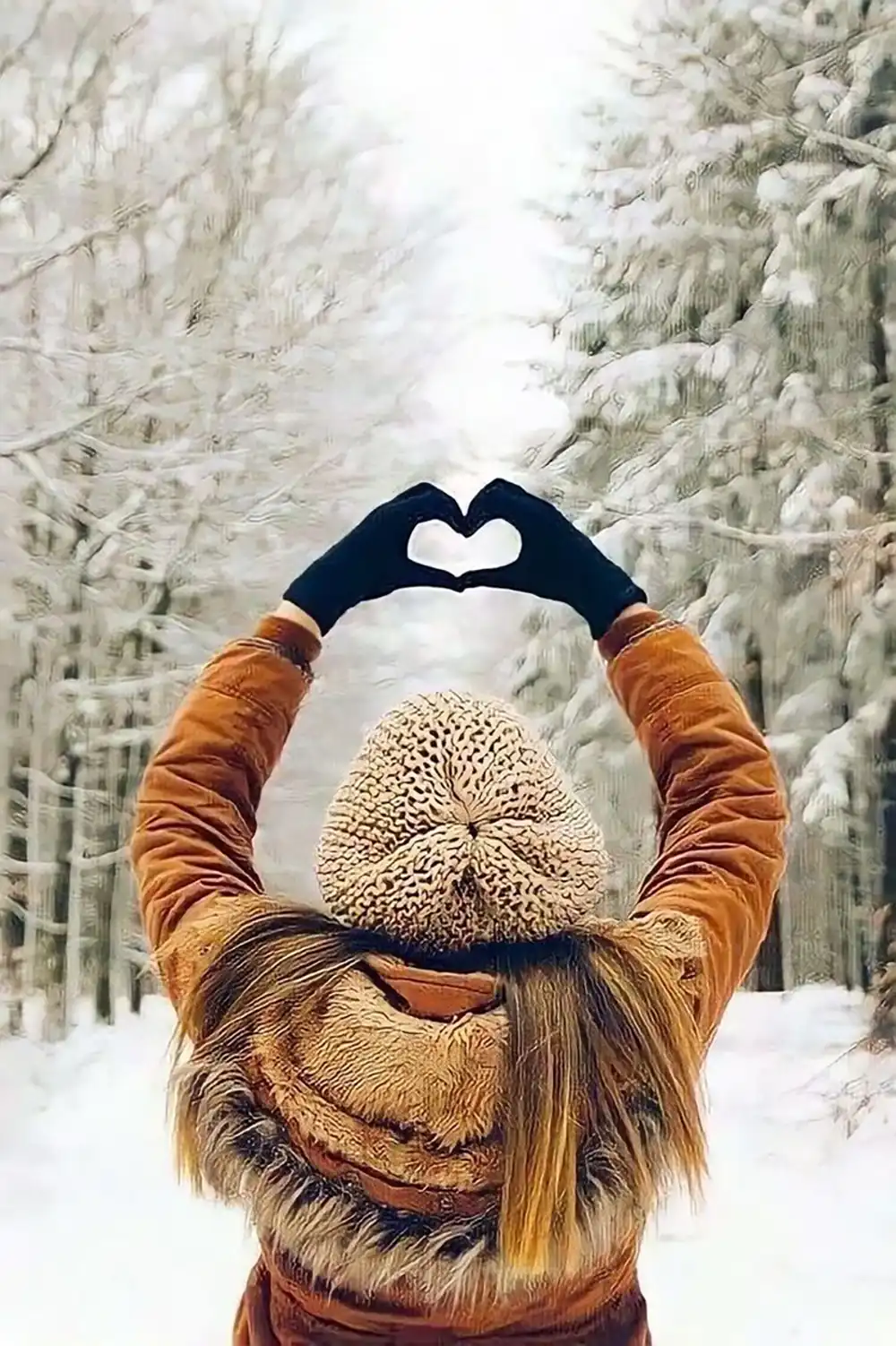 عکس پروفایل زمستانی لاکچری