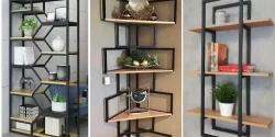 استند دکوری مدرن دیواری و زمینی برای سالن پذیرایی شیک