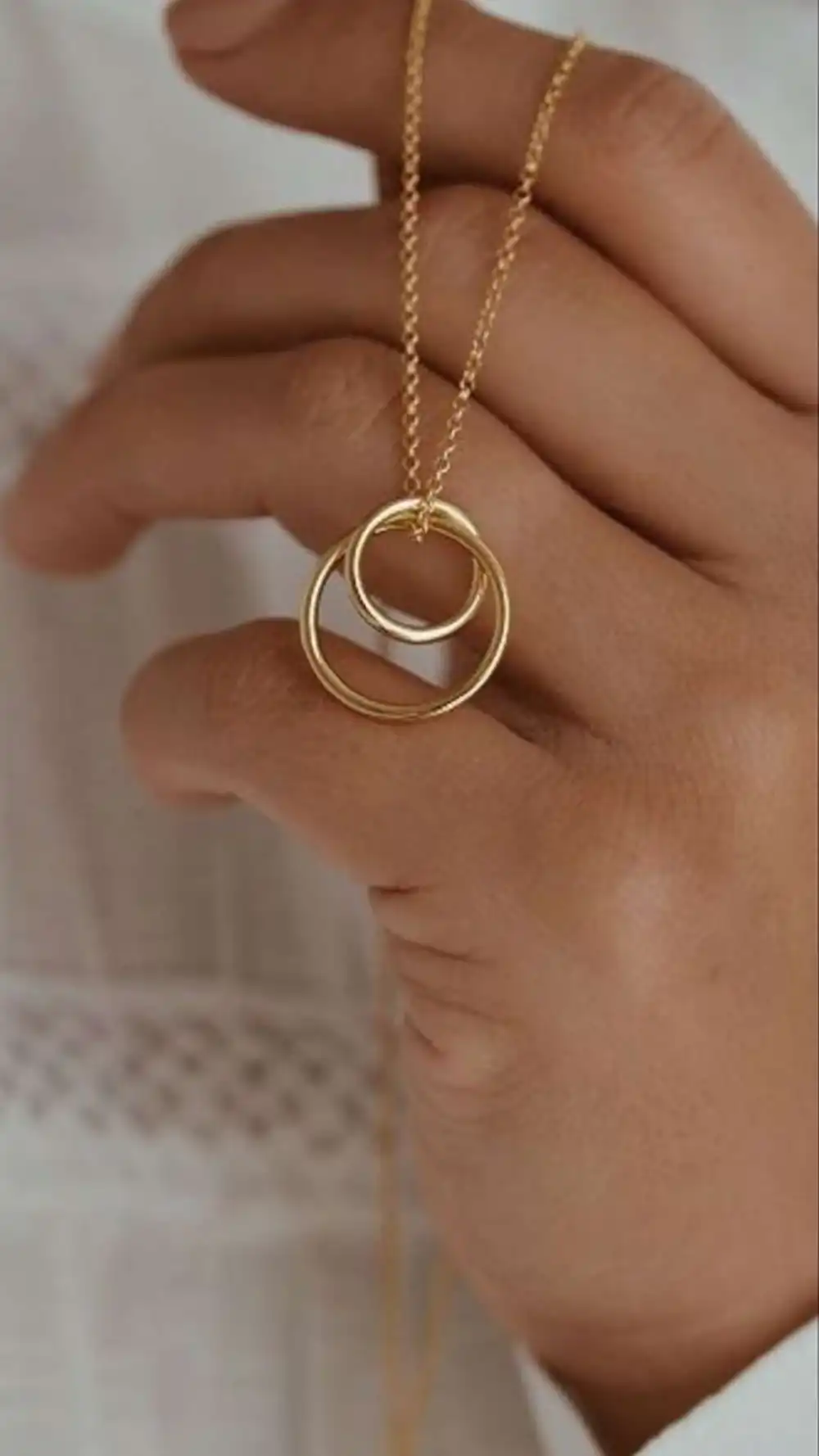گردنبند طلا ساده
