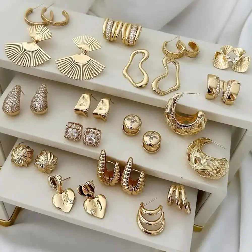 مدل گوشواره طلای دخترانه جدید
