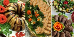 ایده تزیین غذا با دیزاین های زیبا برای مهمانی ها و مجالس ویژه