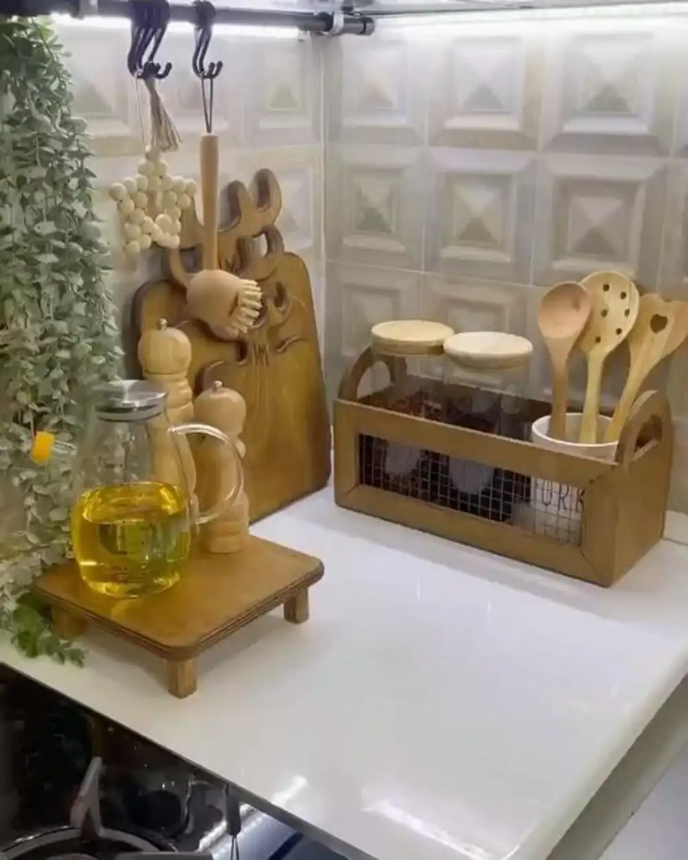 مدل چیدن استند آشپزخانه