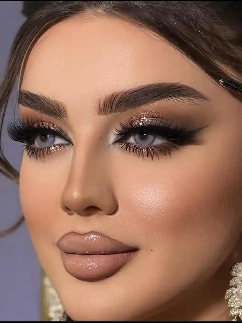 مدل میکاپ محفلی لایت