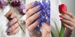 مدل ناخن آبنباتی شیک با رنگ های زیبا و دخترانه از جدیدترین ژورنال ها