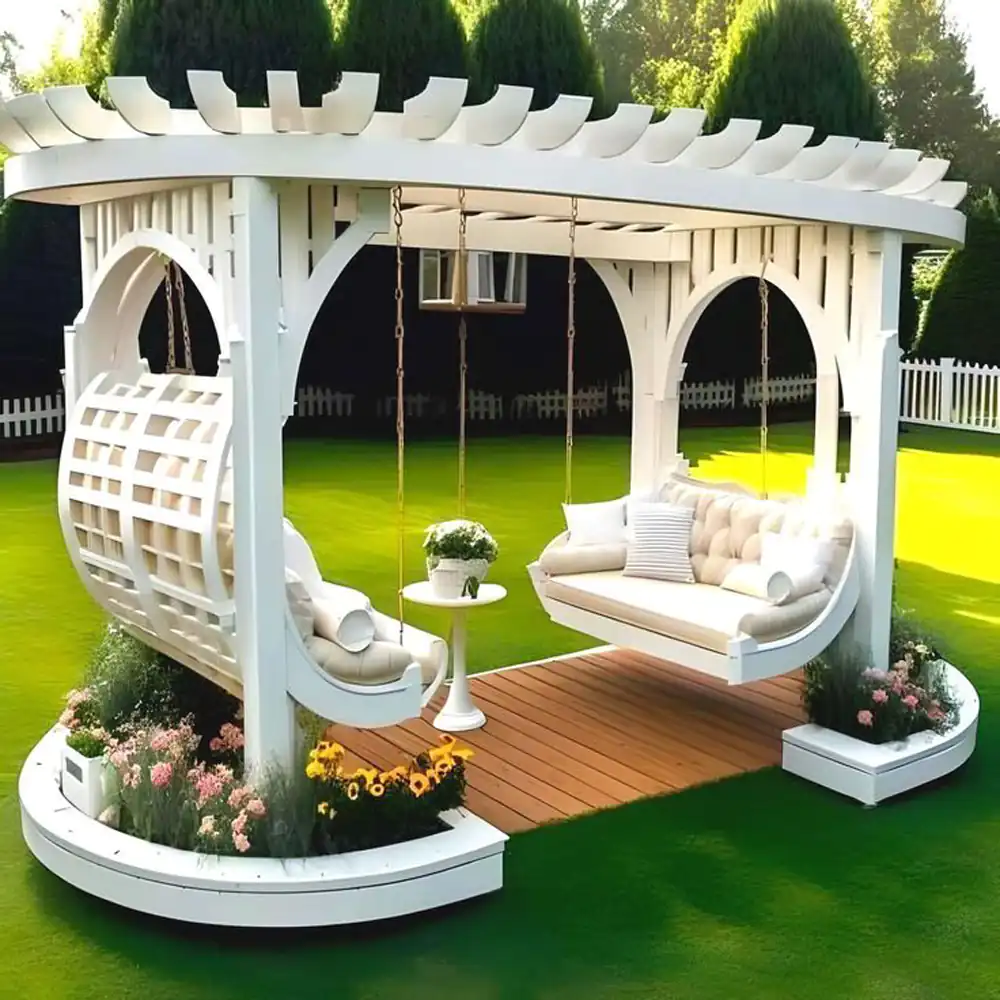 مدل تخت باغ لاکچری