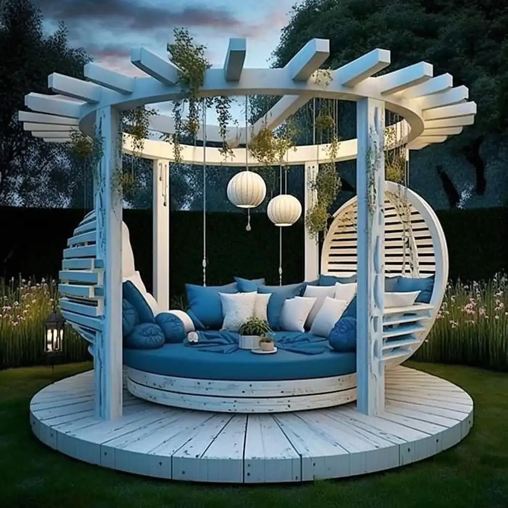 مدل تخت باغ لاکچری
