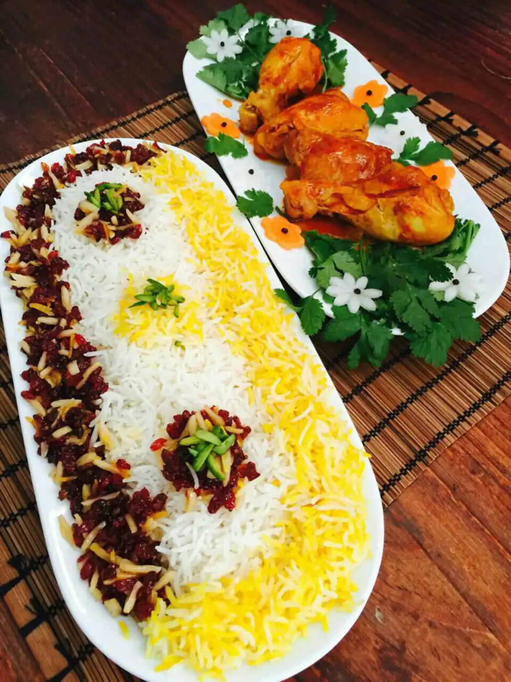سفره آرایی غذای سنتی