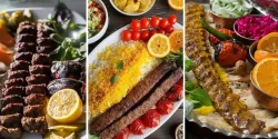 تزیین کباب کوبیده با ایده های ساده و شیک برای مهمانی خاص