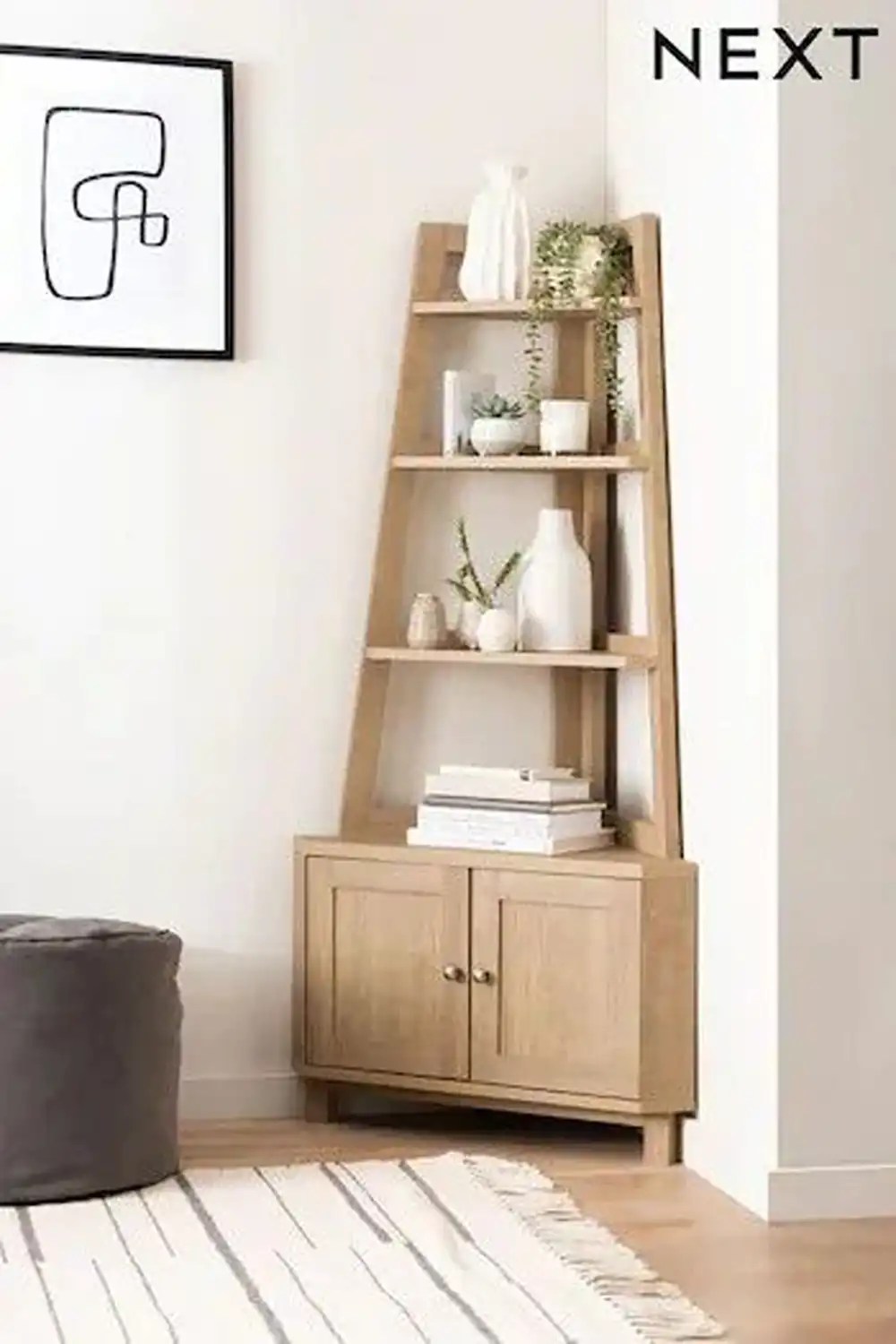 دکور گوشه دیوار پذیرایی