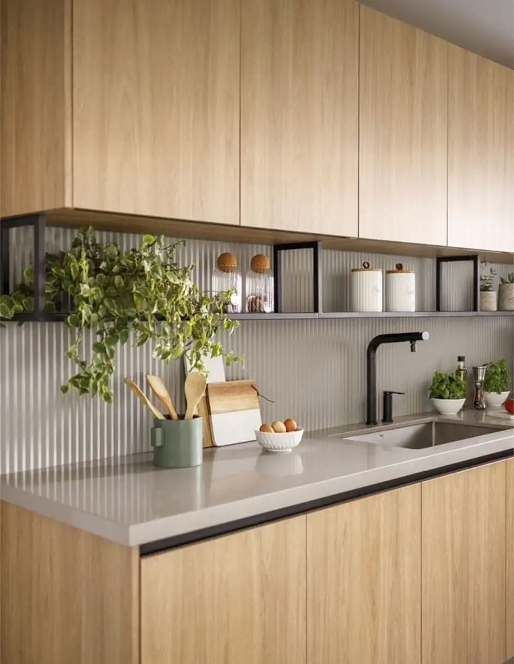مدل کابینت سفید چوب