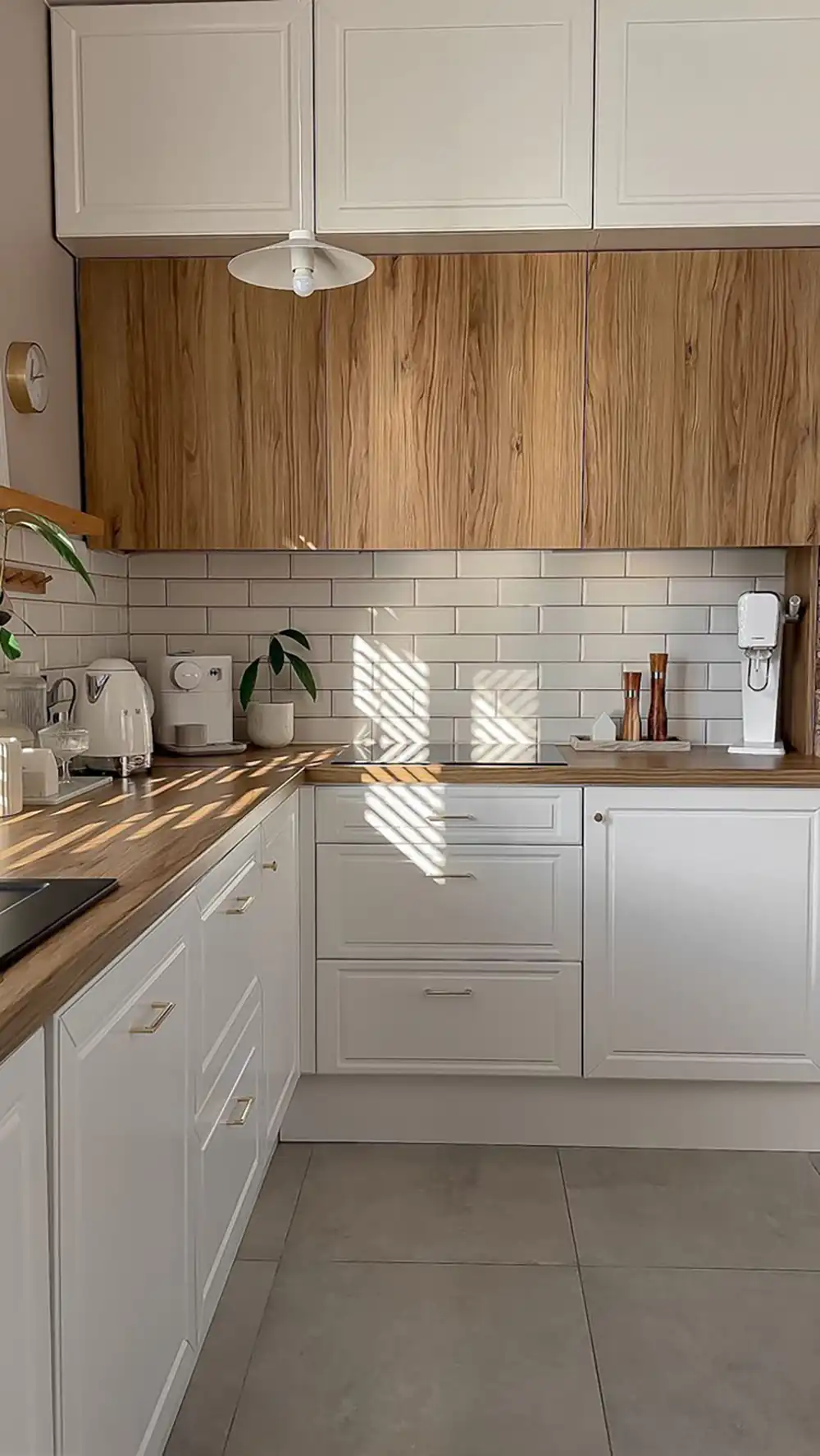 مدل کابینت سفید چوب
