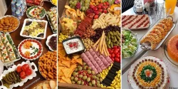 پذیرایی عصرانه لاکچری با انواع دیراین های شیک و زیبا اینستاگرام