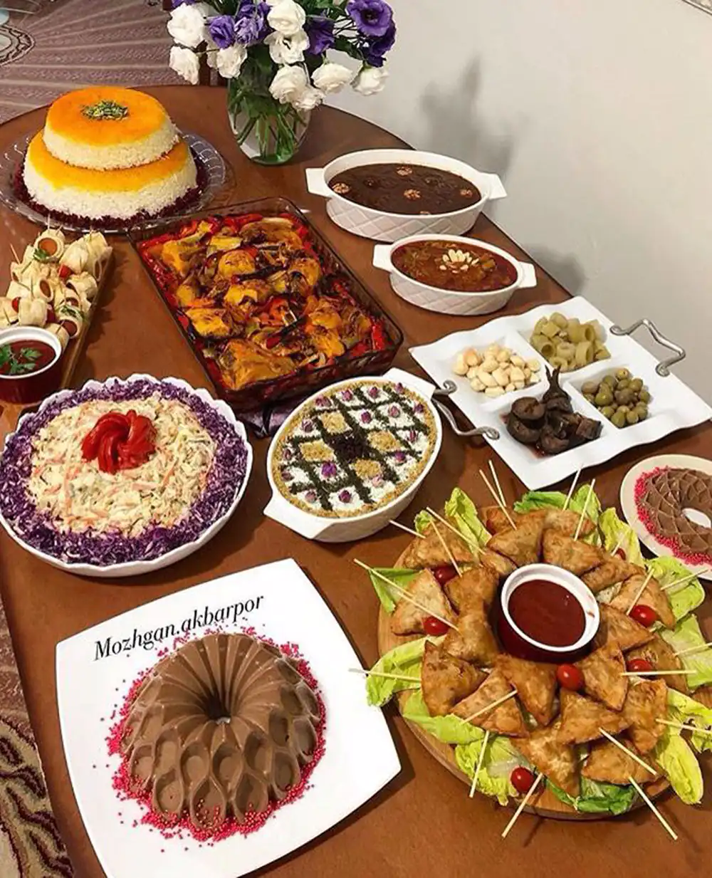  پذیرایی عصرانه لاکچری
