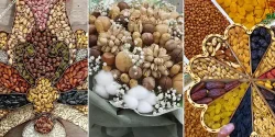 تزیین آجیل عروس برای عید با ایده های جذاب و کاربردی اینستاگرام