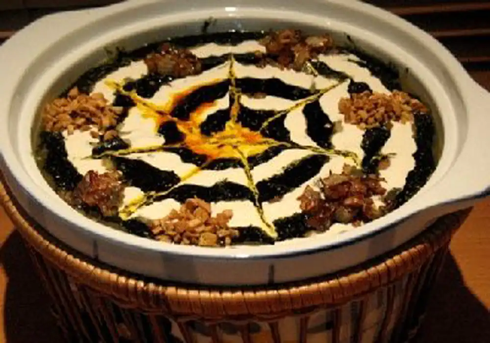 تزیین آش رشته برای مدرسه