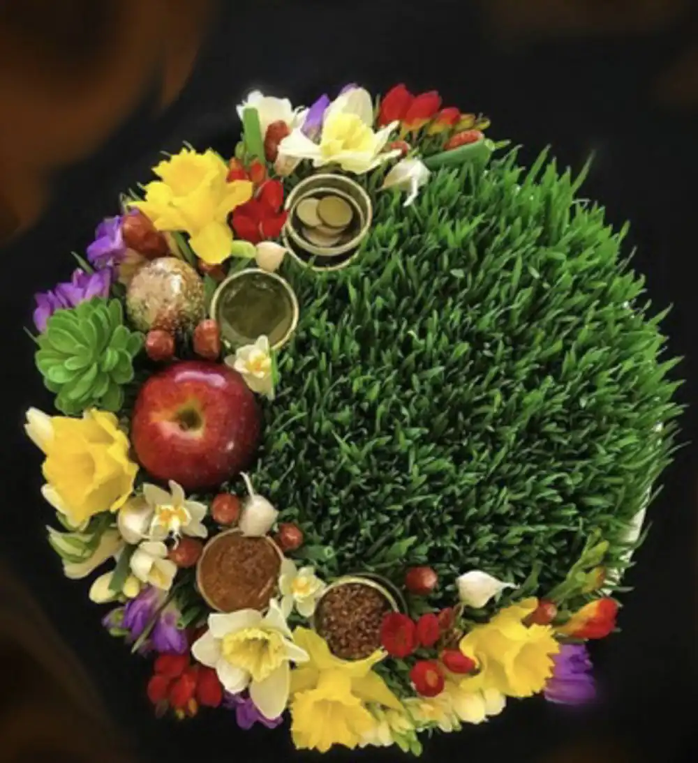 هفت سین عیدی عروس