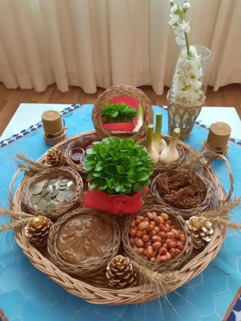 هفت سین عیدی عروس