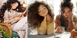 عکس دخترانه برای تصویر زمینه گوشی و کامپیوتر از طرح های پینترستی