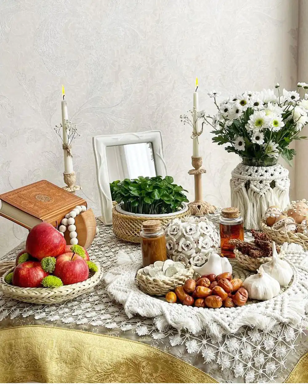 چیدمان میز هفت سین