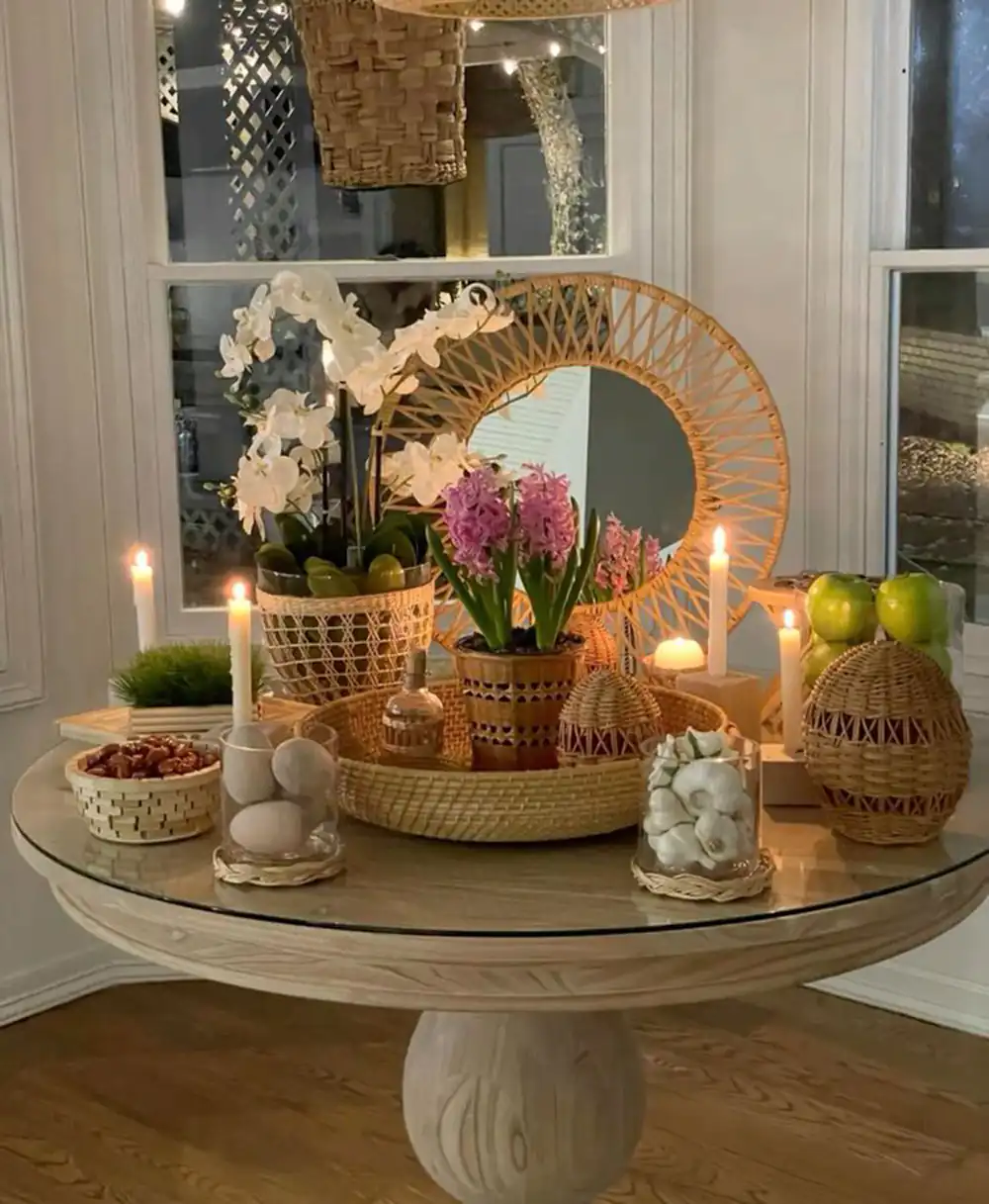 چیدمان میز هفت سین