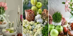 مدل هفت سین شیک از حدیدترین مدل های روز برای عید امسال