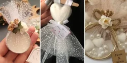 مدل گیفت عروس با طرح های زیبا و خاص برای مراسم حنابندان و عقد