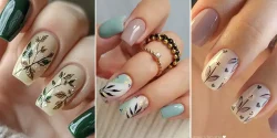 مدل ناخن مربع بهاری شیک و به روز از جدیدترین ژورنال های زیبایی