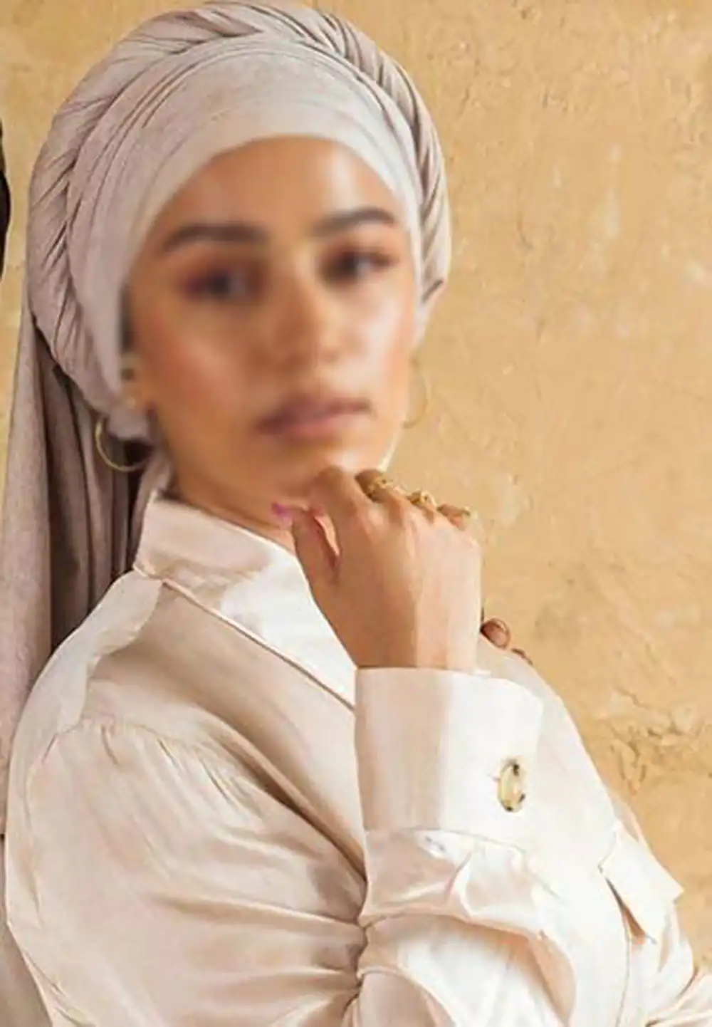 مدل شال بستن با حجاب