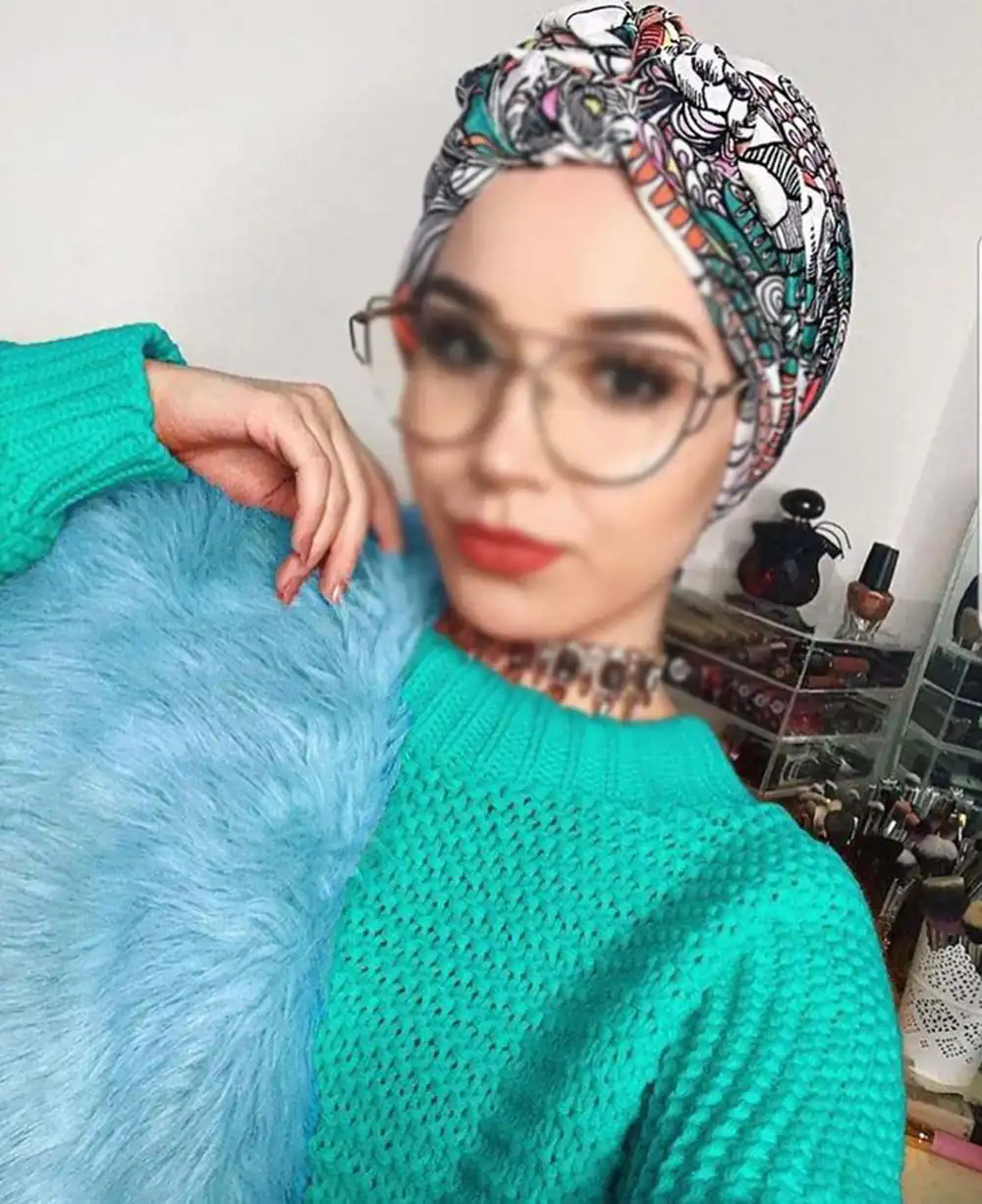 مدل شال بستن دخترانه