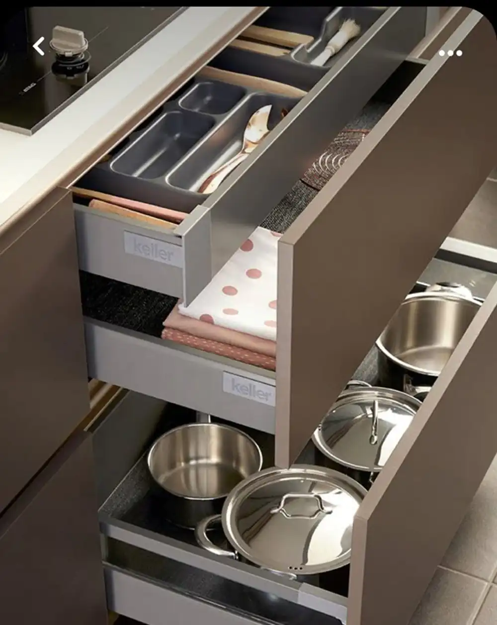 اصول چیدمان کابینت آشپزخانه